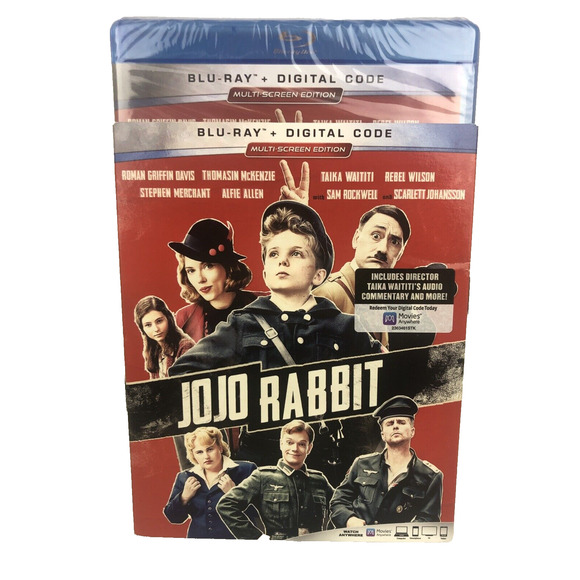 Jojo Rabbit Blu-ray + Digital Code Multi-Screen Edition Adolf Hitler Comedy NEW - Picture 6 of 7